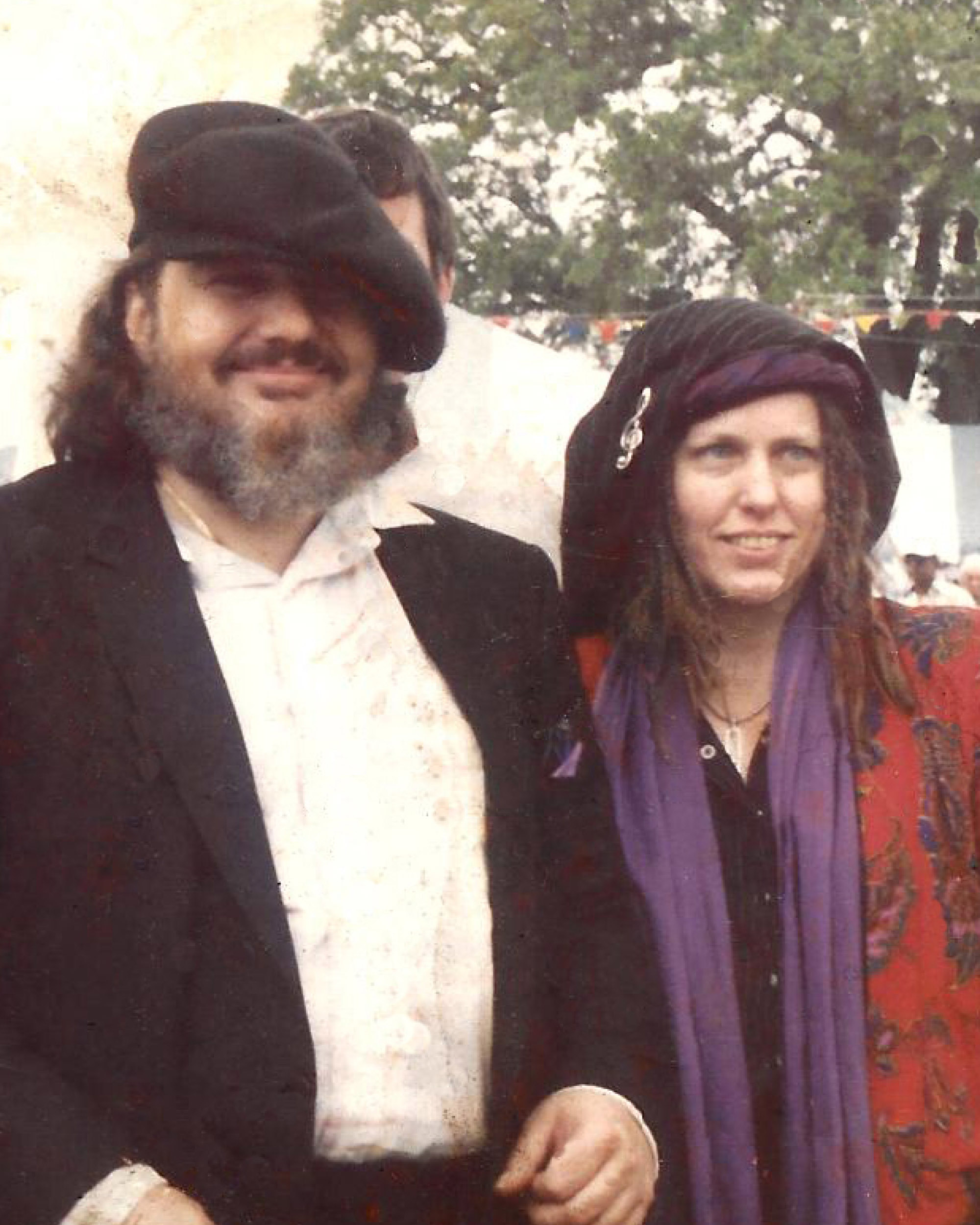 B.B. with Dr. John, a friend and New Orleans music fixture whom she travelled with and managed for close to 10 years. Image courtesy of BB St. Roman.