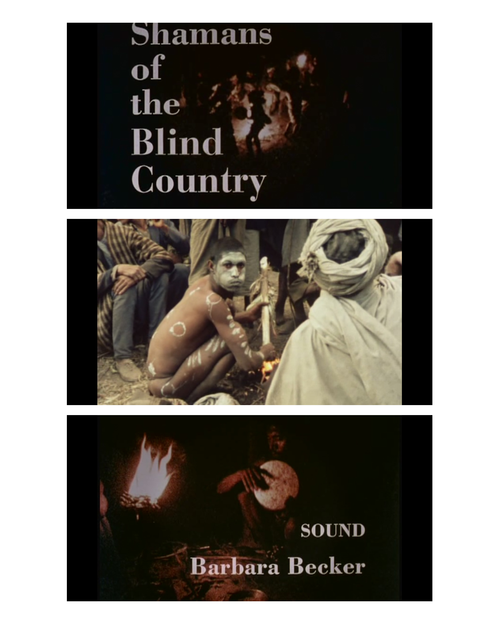 Stills from Shamans of the Blind Country, a 1981 documentary that follows shamanism and the Magar people in Nepal.